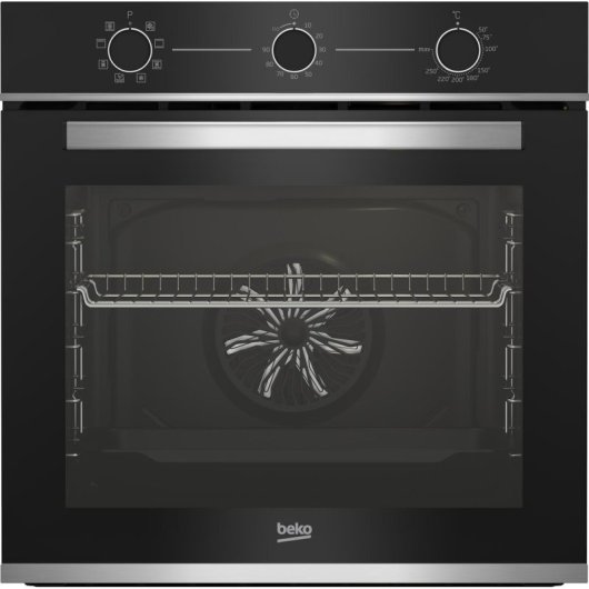 Horno électrique Beko BBIM13100X 72 L Noir avec fonction d'auto-nettoyage