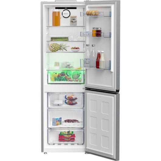 Frigorífico Beko Combi 186cm 316L C Métallique Zone fraîche