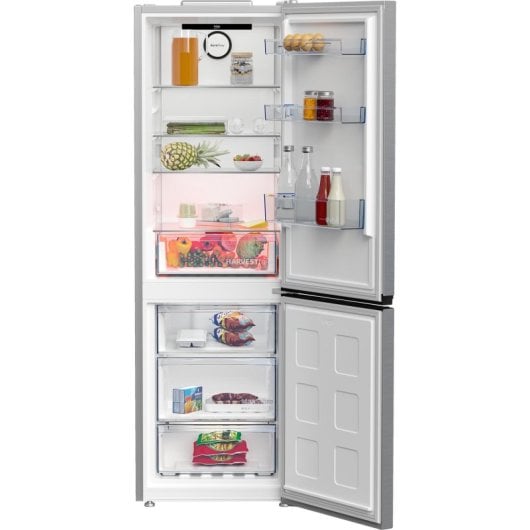 Frigorífico Beko Combi 186cm 316L C Métallique Zone fraîche