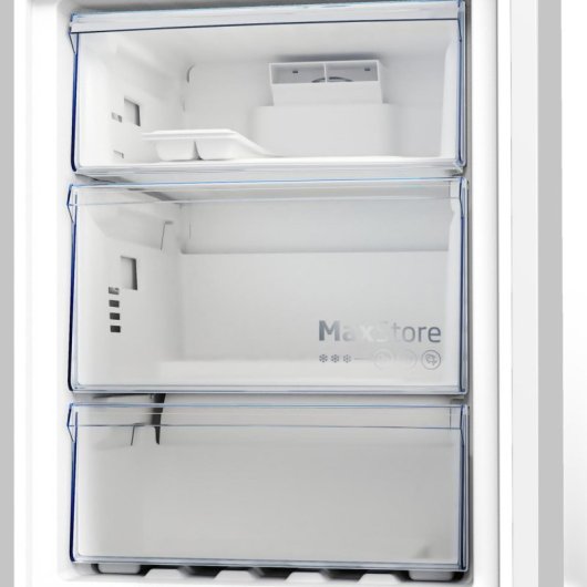Frigorífico Beko Combi 186cm 316L C Métallique Zone fraîche
