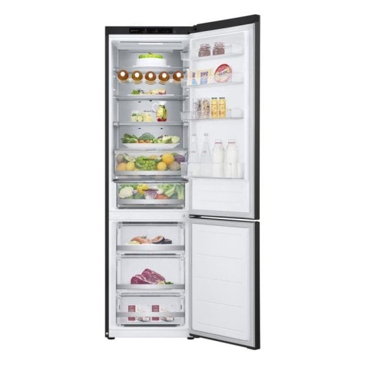 Frigorifero LG Combi No Frost 203cm 387L C Essence Black Steel Zona Fresca