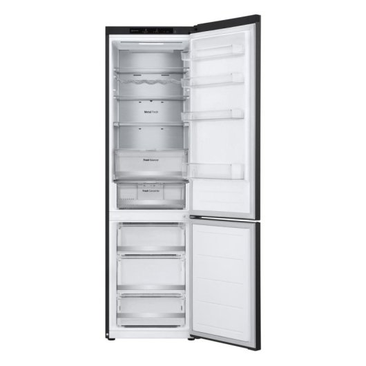Frigorifero LG Combi No Frost 203cm 387L C Essence Black Steel Zona Fresca