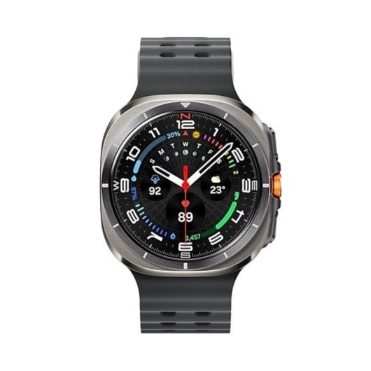 Samsung Galaxy Watch Ultra 4G LTE GPS 47mm AMOLED Titânio Cinza M IP68 10ATM SpO2 ECG