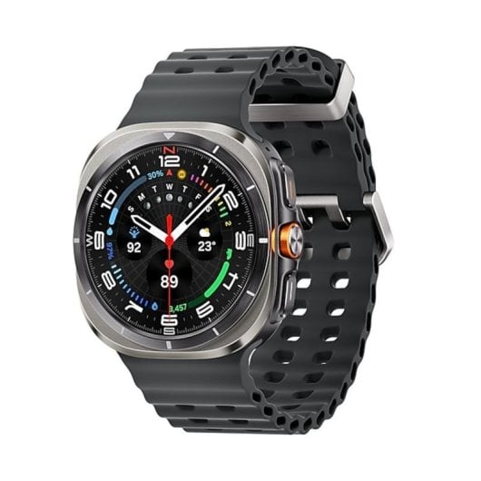 Samsung Galaxy Watch Ultra 4G LTE GPS 47mm AMOLED Titânio Cinza M IP68 10ATM SpO2 ECG