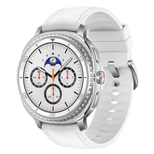 Smartwatch Samsung Galaxy Watch8 Classic 4G GPS One UI 8 AI Blanco 64GB Extras salud