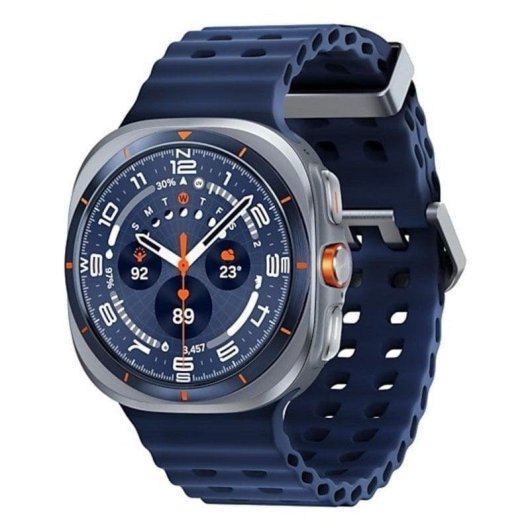 Samsung Galaxy Watch Ultra 4G GPS 47mm AMOLED Azul Titanio Resistência Militar IP68 10ATM