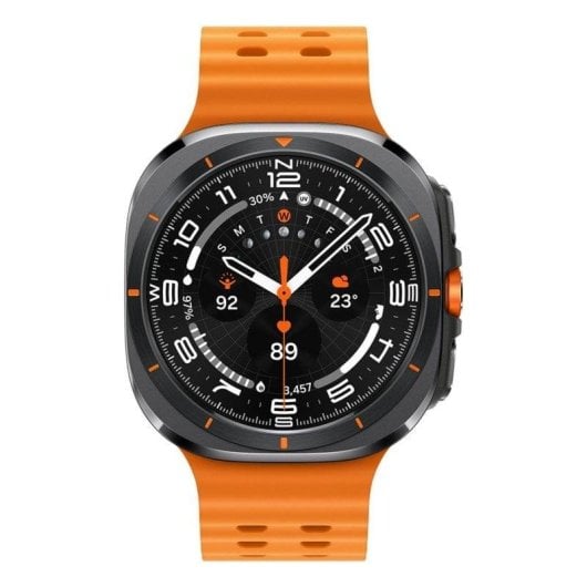 Samsung Galaxy Watch Ultra 4G eSIM GPS 47mm Super AMOLED Cinza Titânio/Naranja IP68 SpO2