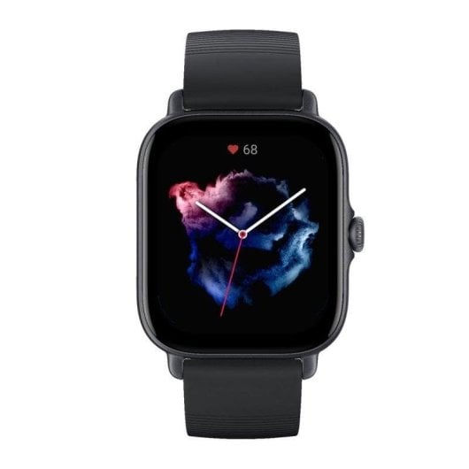Amazfit GTS 3 GPS Bluetooth 42mm AMOLED Noir Étanche 5 ATM SpO2 Pulsomètre