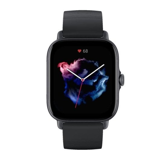 Amazfit GTS 3 GPS Bluetooth 42mm AMOLED Noir Étanche 5 ATM SpO2 Pulsomètre
