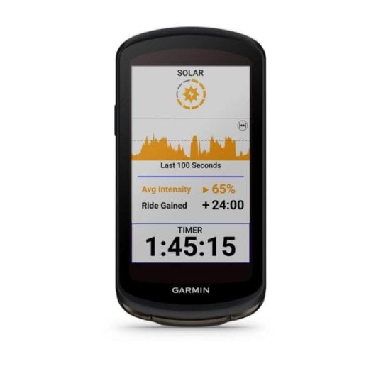 Computador de Bicicleta Garmin Edge 1040 Solar 3.5" 64GB Solar Lithium-Ion 45h