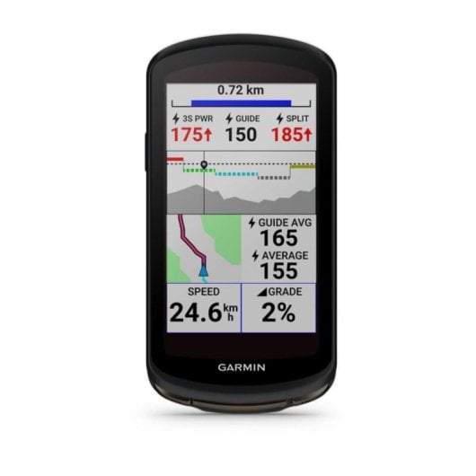 Computador de Bicicleta Garmin Edge 1040 Solar 3.5" 64GB Solar Lithium-Ion 45h