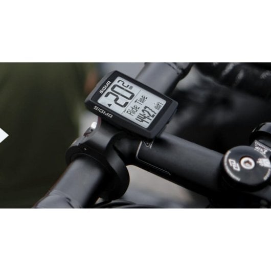 Drahtloser Fahrradtacho Sigma Sport 14212 mit 31x41 Pixel Display und CR 2450 Batterie