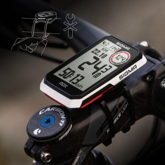 Ciclocomputador Sigma ROX 4.0 GPS Altímetro Sin Cables