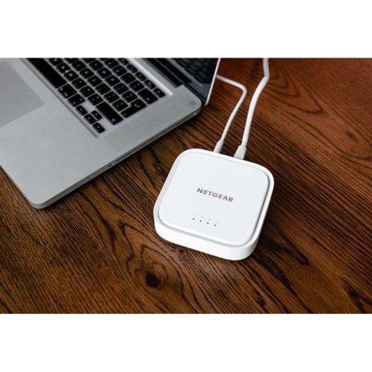 Módem de Réseau NETGEAR LM1200 Portable Ethernet Gigabit 3G 4G Blanc