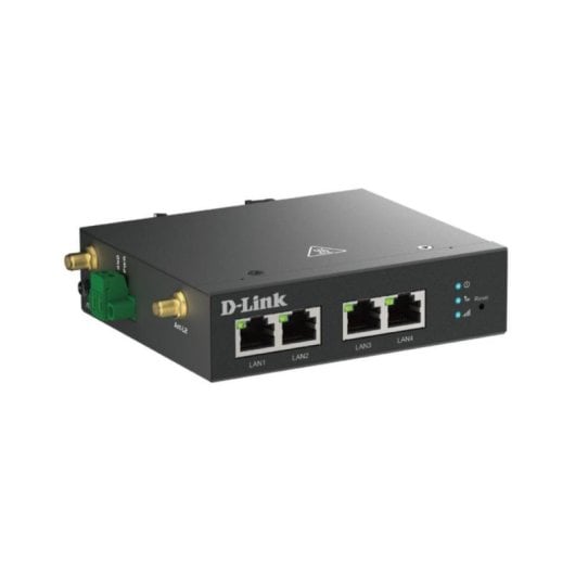 Router D-Link DWM-314-T/M 4G LTE Fast Ethernet Montage DIN Sécurité SSH