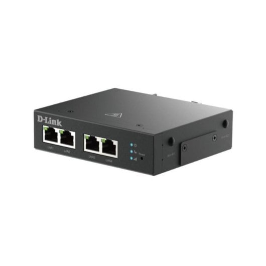 Router D-Link DWM-314-T/M 4G LTE Fast Ethernet Montage DIN Sécurité SSH