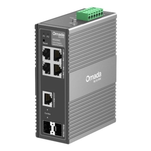 Switch TP-Link Omada IES206G Gestionado 4 Puertos Gigabit Ethernet SFP Industrial