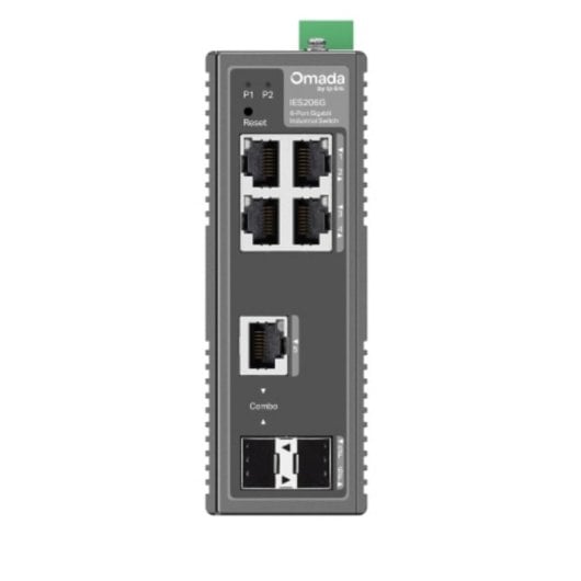 Switch TP-Link Omada IES206G Gestionado 4 Puertos Gigabit Ethernet SFP Industrial