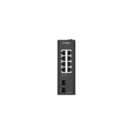 Switch D-Link DIS-100G-10/M 8 Porte Gigabit L2 SFP DIN Rail Industriale