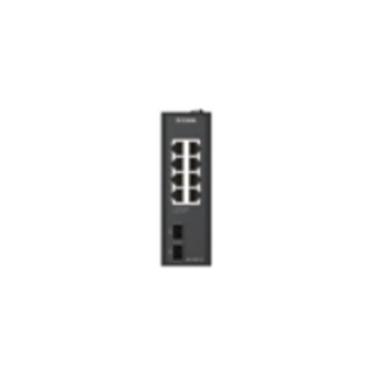 Switch D-Link DIS-100G-10/M 8 Porte Gigabit L2 SFP DIN Rail Industriale