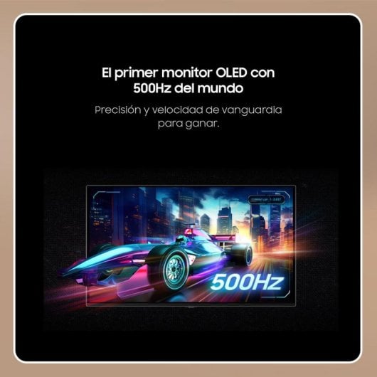 Samsung Odyssey G6 27" QHD 500Hz OLED G-Sync FreeSync CoreSync CoreLighting+ Plata