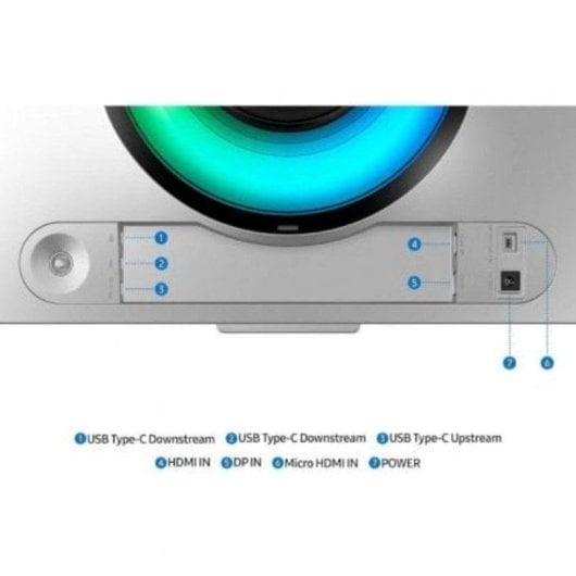 Monitor Samsung Odyssey G9 S49DG954SU 49" Dual QHD 240Hz OLED Curved SmartTV 0,03ms