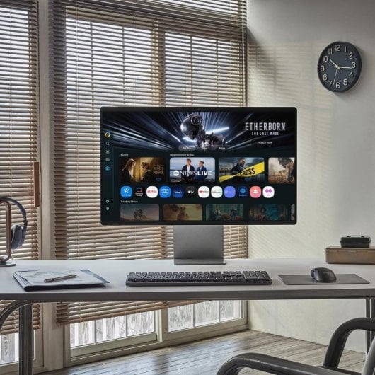 Samsung M90SF 32" 4K UHD 165Hz OLED FreeSync Premium Pro Smart Plata