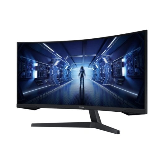 Monitor Samsung LC34G55TWWPXXU 34" UltraWide Quad HD 3440x1440 165Hz VA LED curved 1ms FreeSync