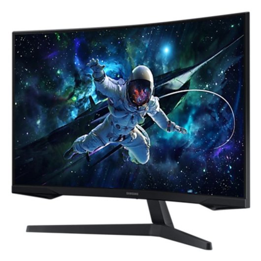 Monitor Samsung LS32CG552EU 32" Quad HD 2560x1440 165Hz VA LED FreeSync Curved 1000R Schwarz