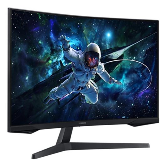 Monitor Samsung LS32CG552EU 32" Quad HD 2560x1440 165Hz VA LED FreeSync Curved 1000R Schwarz