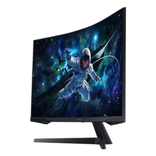 Monitor Samsung LS32CG552EU 32" Quad HD 2560x1440 165Hz VA LED FreeSync Curved 1000R Schwarz