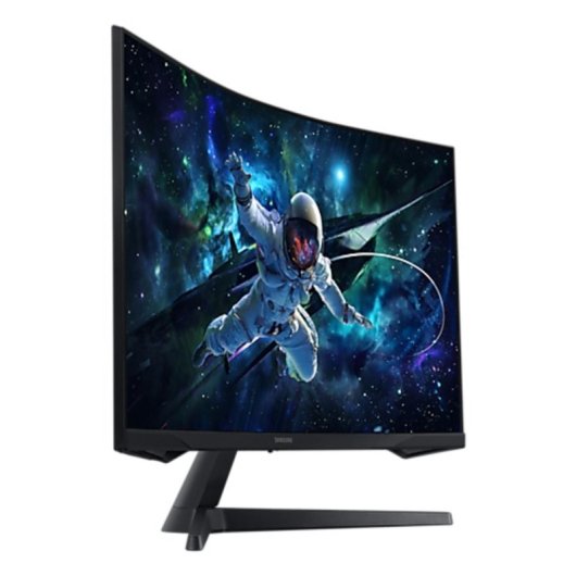 Monitor Samsung LS32CG552EU 32" Quad HD 2560x1440 165Hz VA LED FreeSync Curved 1000R Schwarz