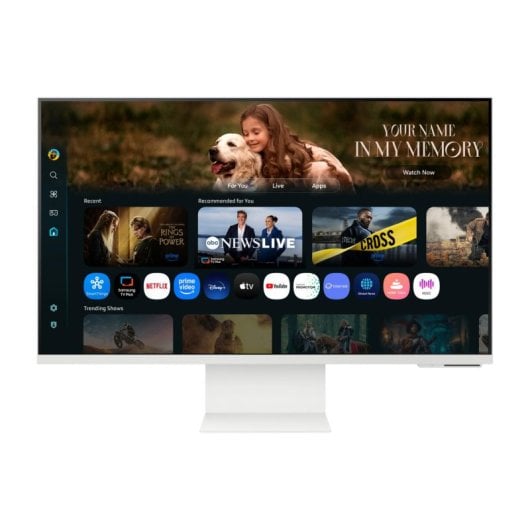Monitor Samsung S32FM801UU 32" 4K Ultra HD 60Hz VA LCD Weiß Smart HDR10+