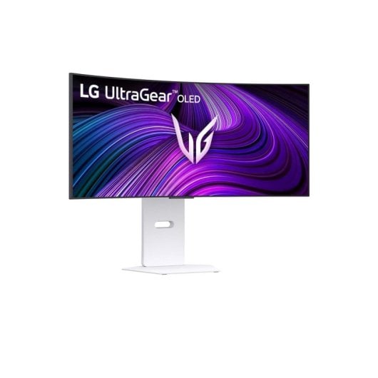 Monitor LG 34GX90SA-W 34" 3440x1440 240Hz OLED Curvo Gaming Bianco