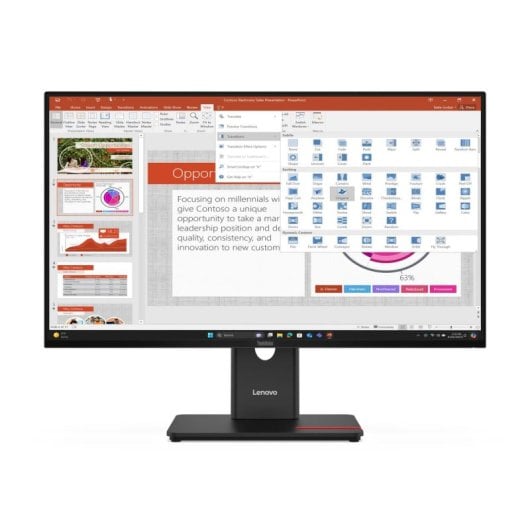 Moniteur Lenovo ThinkVision T27-40 27" Full HD 120Hz IPS LED Noir