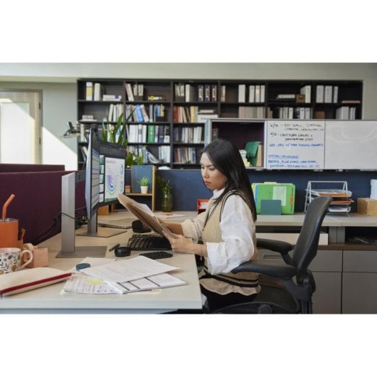 Écran HP Pro 24" WUXGA 100Hz IPS Micro-Edge Noir Argent