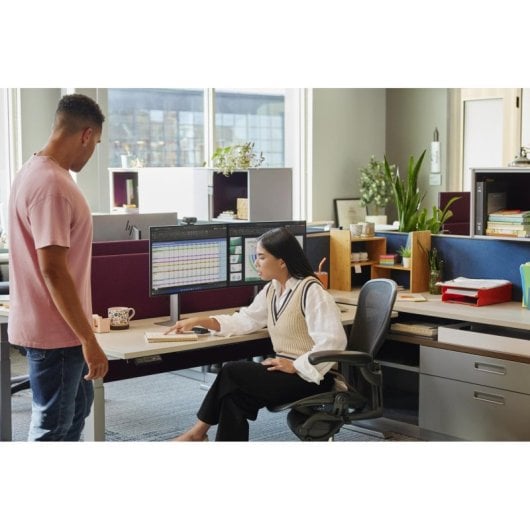 HP Pro Serie 7 724pu Monitor 24" WUXGA 100Hz IPS USB-C RJ-45 Micro-Edge Pivot Ergonómico