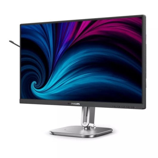Monitor Philips 24B2U4301 23,8" FullHD 120Hz IPS USB-C Grau Lautsprecher RJ45