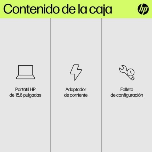 Ordinateur Portable HP 15-fd0273ns Intel Core i5/1 To SSD/Intel Iris Xe/7,75 h