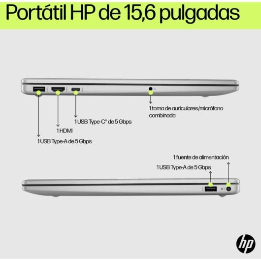 HP 15-fd0273ns Intel Core i5-1334U 16GB 1TB SSD 15.6" Iris Xe Wi-Fi 6 Azul