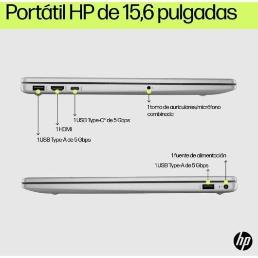 Laptop HP 15-fd0275ns 15.6" Intel Core i7-1355U 16GB 512GB SSD Iris Xe FreeDOS