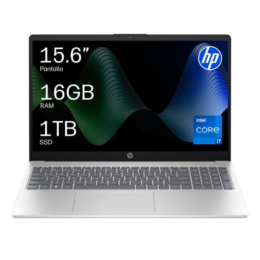 Portatile HP 15-fd0276ns 15.6" Intel Core i7-1355U 16GB 1TB SSD Iris Xe FreeDOS