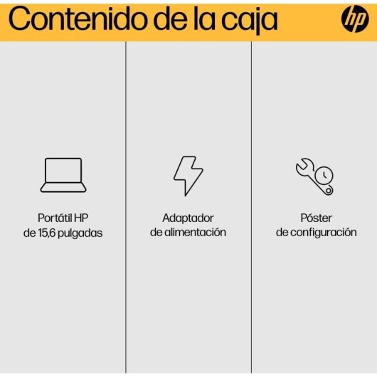 Portátil HP 15-fc0184ns 15.6" AMD Ryzen 7 7730U 16GB 1TB SSD Radeon Graphics Windows 11