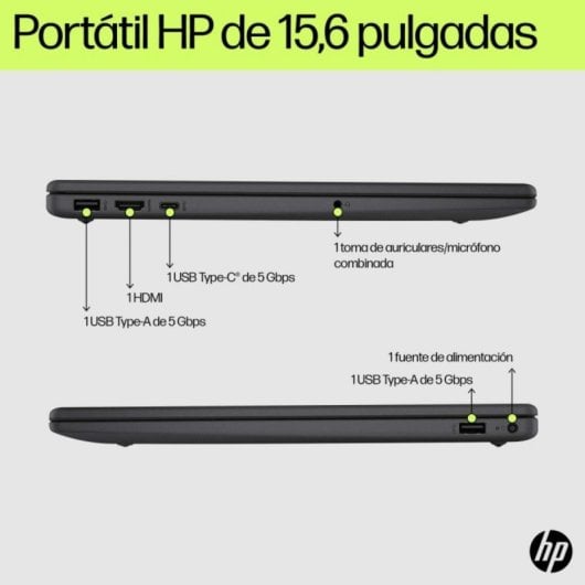 Portátil HP 15-fd0279ns 15,6" Intel Core i5 16GB 1TB SSD Azul