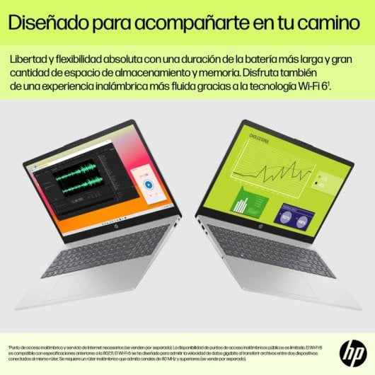 HP AI 15-fd2001ns 15.6" Intel Core Ultra 7 255U 32GB 1TB SSD Windows 11 Home Plata AI Boost