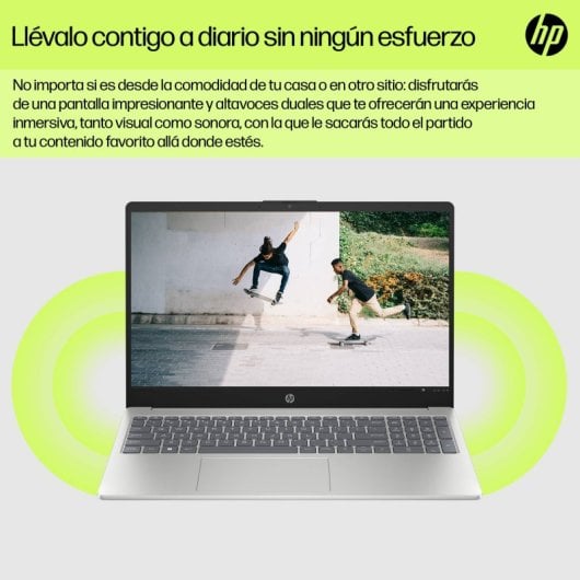 HP AI 15-fd2001ns 15.6" Intel Core Ultra 7 255U 32GB 1TB SSD Windows 11 Home Plata AI Boost