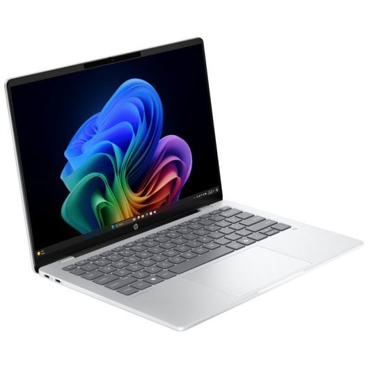 HP OmniBook 5 Portátil NGAI 14-he0004ns 14" OLED Snapdragon X 16GB 512GB SSD Copilot+ WIN 11 Plata