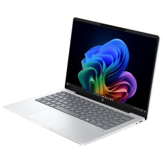 HP OmniBook 5 Portátil NGAI 14-he0004ns 14" OLED Snapdragon X 16GB 512GB SSD Copilot+ WIN 11 Plata