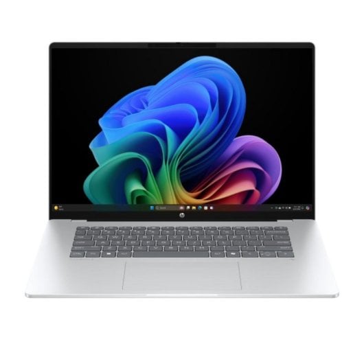 Portatile HP OmniBook 5 NGAI 16" Qualcomm SoC 512GB SSD Windows 11 Home Soft Grey