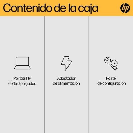 Portátil HP 15-fc0182ns 15.6" AMD Ryzen 5 1TB SSD Blanc 10.5h